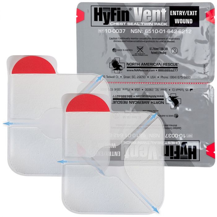 HyFin Chest Seal Twin Pack